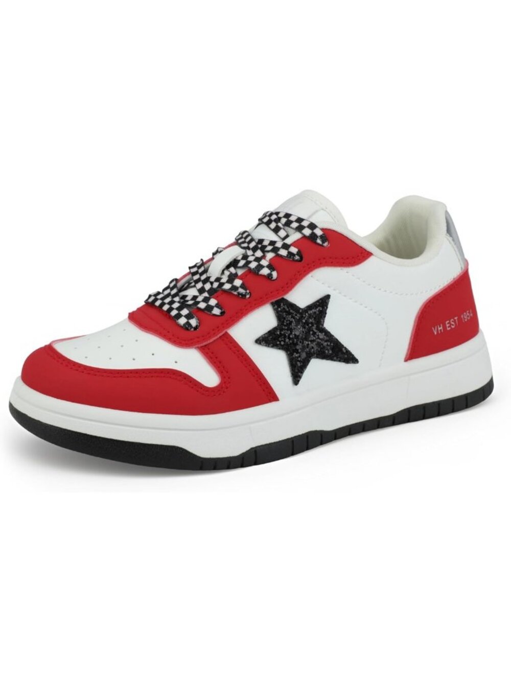 Trendy Vintage Women's Casual Lace-Up Court Sneakers | Cute Comfortable Low Tops